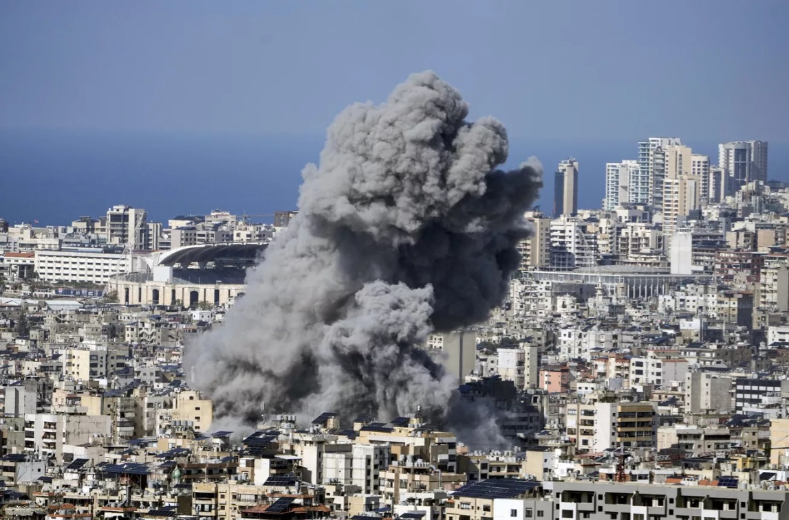 Multiple Israeli strikes hit targets in Beirut's southern suburb