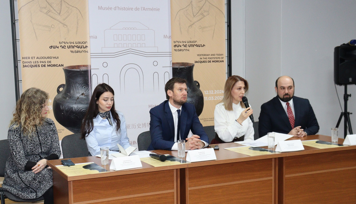 «Երեկ և այսоր. Ժակ դը Մորգանի հետքերով» խորագրով ցուցադրությունը՝ հայ-ֆրանսիական արդյունավետ համագործակցության վառ օրինակ