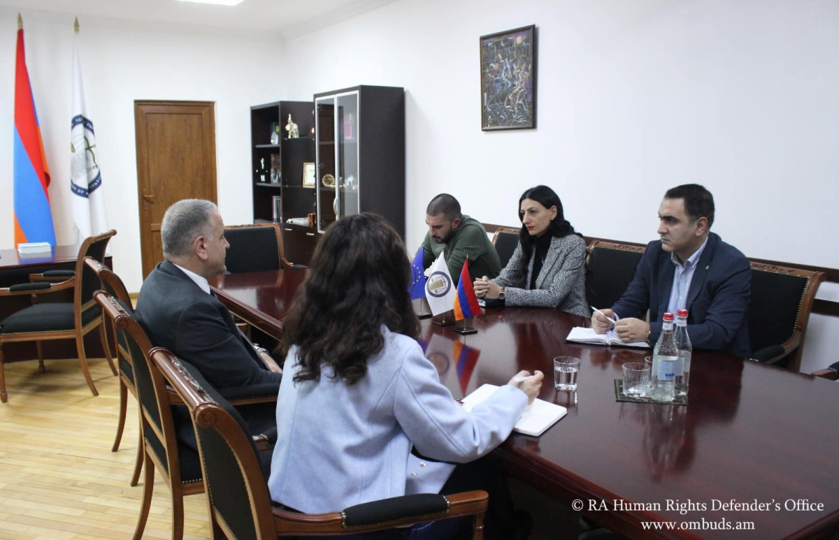 Anahit Manasyan and Vasilis Vassilis Maragos current challenges in field of human rights
