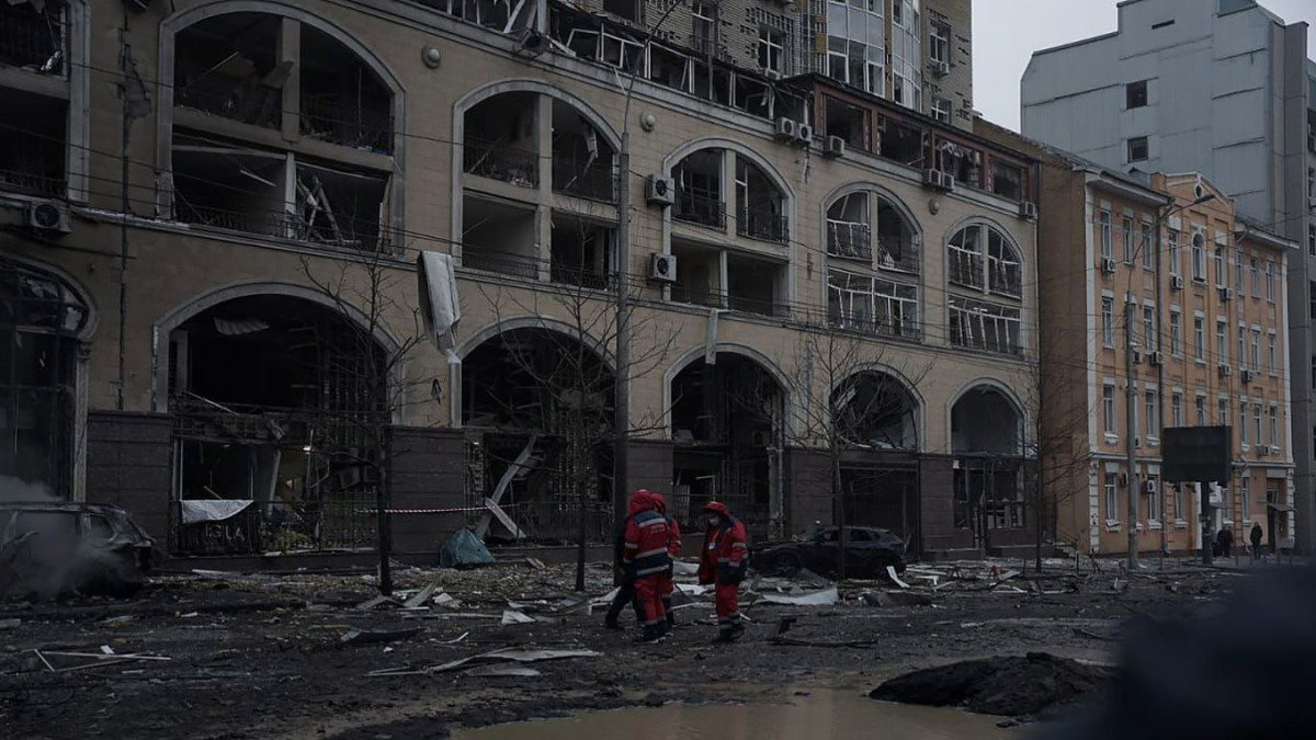 Kallas reported that Portuguese Embassy in Kyiv was damaged as result of Russian strikes
