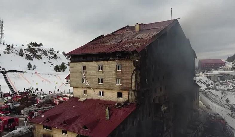 Armenian Foreign Ministry sends condolences on Turkey hotel fire victims