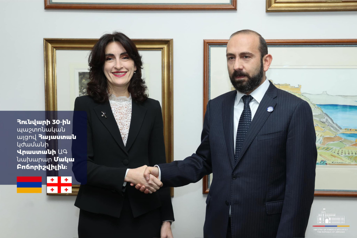 Visit of Foreign Minister of Georgia to Armenia