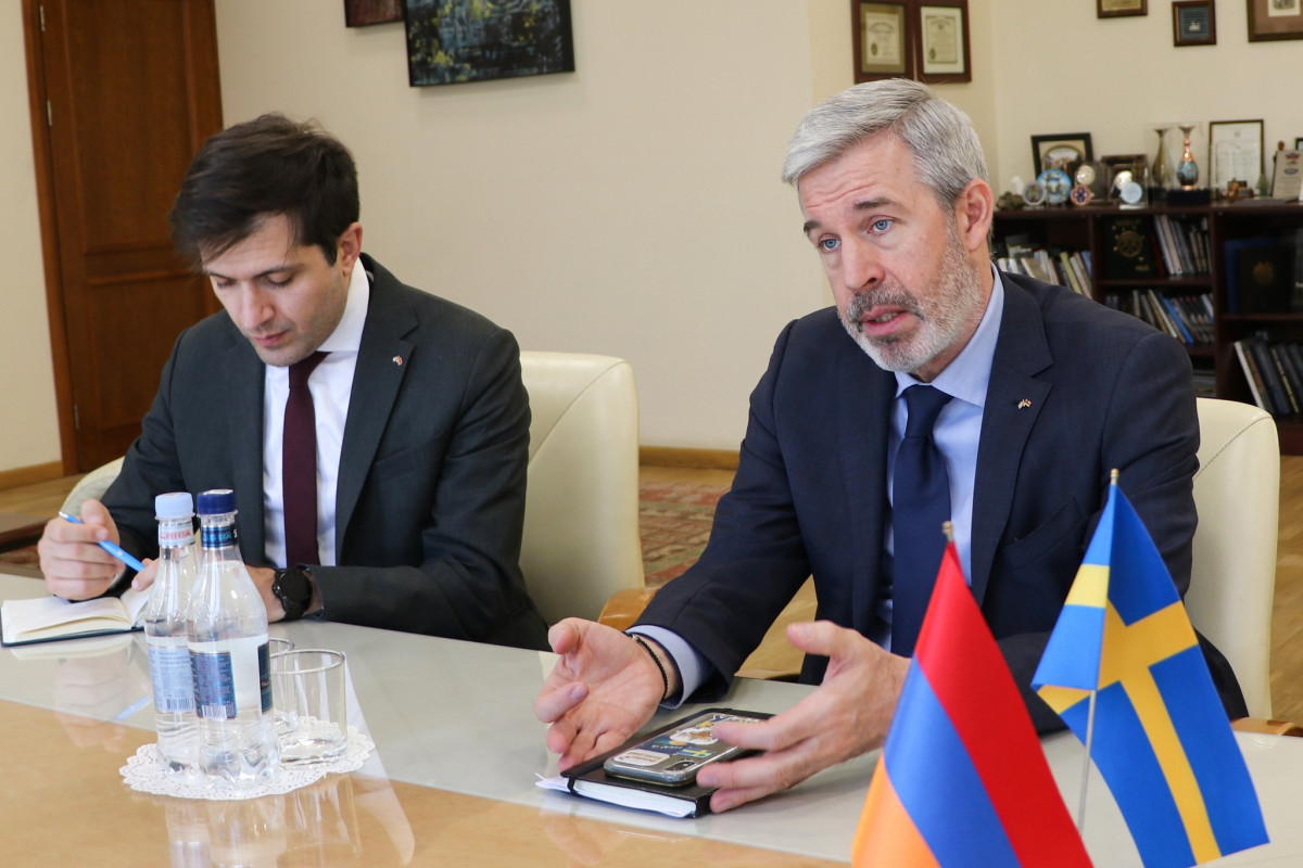Քննարկվել են Հայաստան-Սփյուռք և Հայաստան-Շվեդիա հարաբերությունների խորացմանը վերաբերող հարցեր