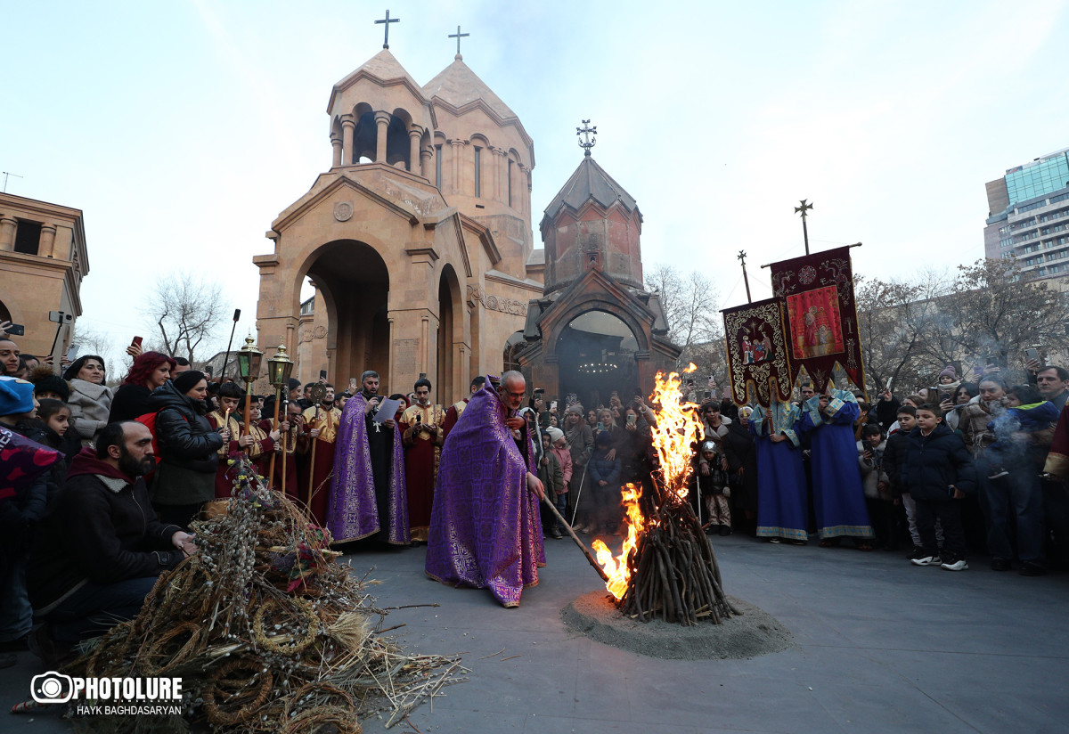 Կատարվեց Տեառնընդառաջի նախատոնակը