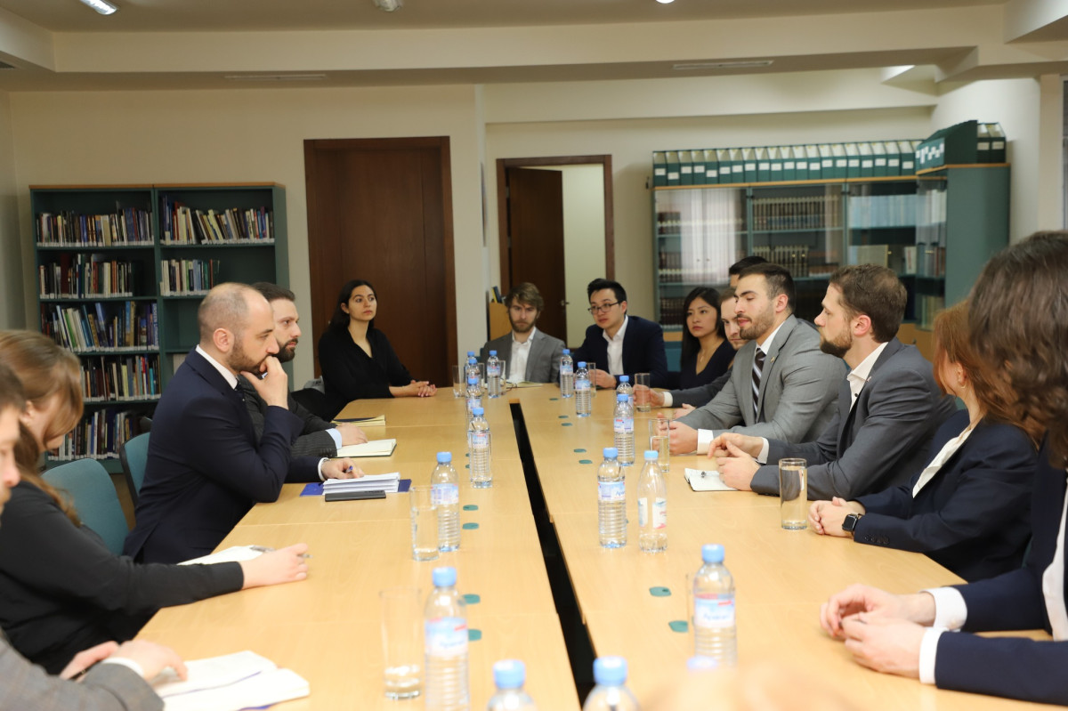 Advisor to Minister of Foreign Affairs presented Armenia's foreign policy priorities to students of Georgetown University in US
