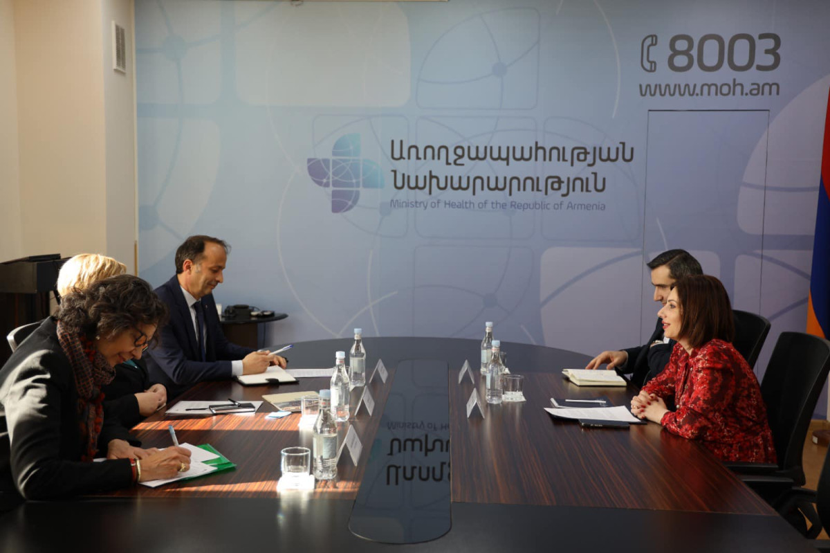 Քննարկվել է Հայաստանում ԿԽՄԿ-ի հետ համատեղ իրականացվող ծրագրերի ընթացքը