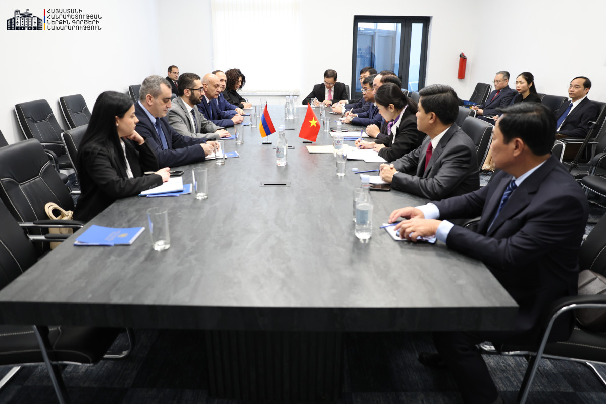 Այս հանդիպումը հանցավորության դեմ համատեղ պայքարի ուղղությամբ ևս մեկ կարևոր քայլ է. Վիետնամի հանրային անվտանգության փոխնախարարը՝ ՀՀ ՆԳ փոխնախարարին