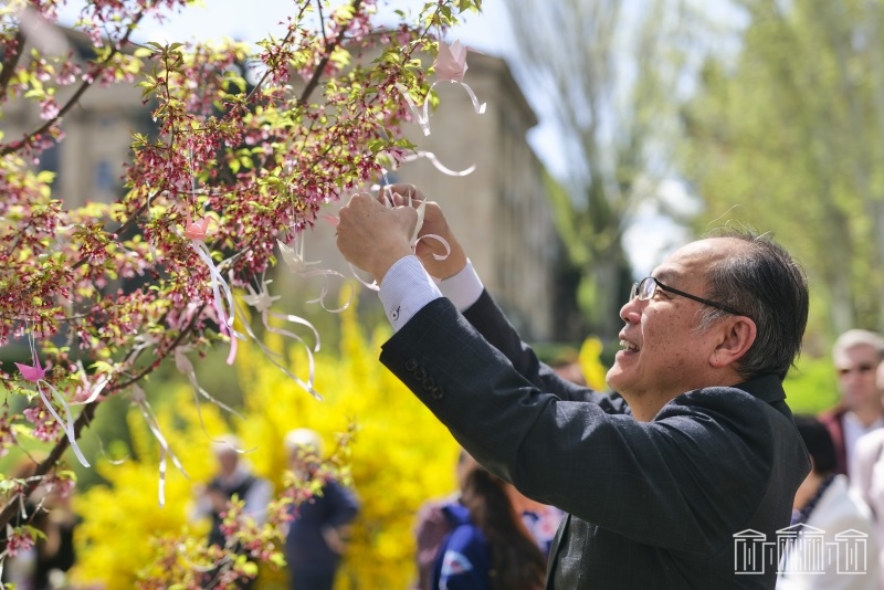 Sakuras grow and bloom just like Armenian-Japanese relations: Hanami Festival celebrated in NA Park