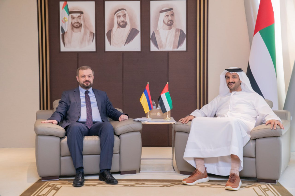 Armenia’s Economy Minister, UAE counterpart discuss strengthening bilateral economic ties