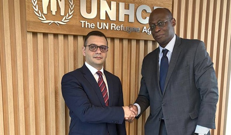 Meeting of Deputy Foreign Minister of Armenia Robert Abisoghomonyan with Assistant High Commissioner for Operations