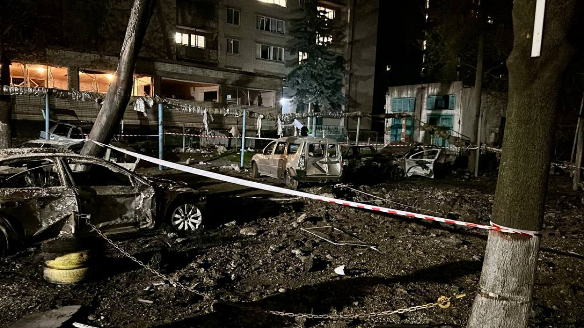 Russian drones hit apartment blocks in Ukraine's Kharkiv, 46 hurt