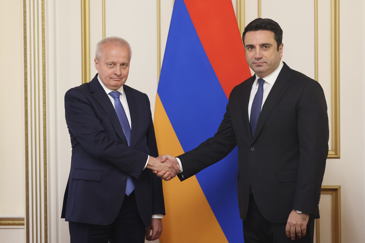 ՀՀ ԱԺ նախագահն ընդունել է ՌԴ դեսպանին