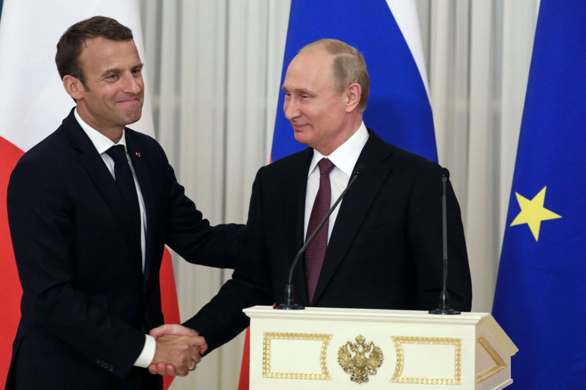 Moscow has time until the evening: Macron