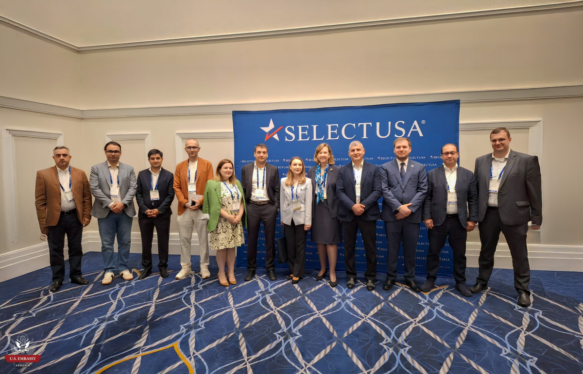 Successful first day at SelectUSA with the largest-ever business delegation from Armenia, US Ambassador to Armenia