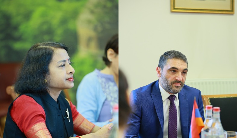 Հակոբ Սիմիդյանը և Հնդկաստանի դեսպանը կարևորել են Հայաստանի միանալը «Խոշոր կատվազգիների հարցերով միջազգային դաշինքին»