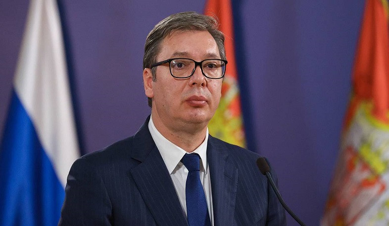 Serbia's Vucic says he wants to join EU, despite visit to Moscow