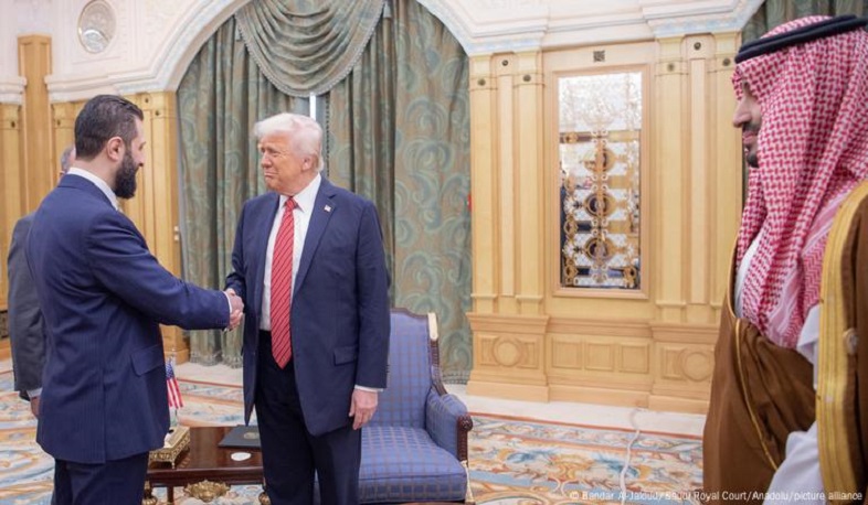 Trump meets with Syrian President al-Sharaa following lifting of sanctions