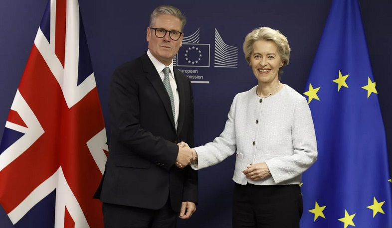 Britain signs defense, trade and fisheries agreements with EU