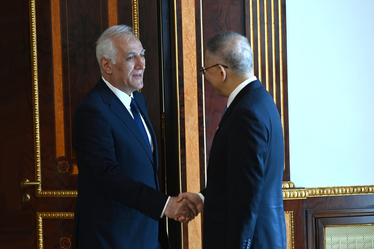 Armenian President and Wang Kun discuss issues of expanding Armenian-Chinese cooperation in field of seismic safety