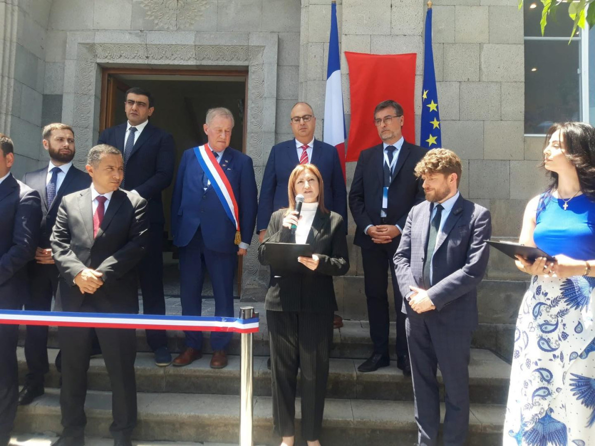 Office of Honorary Consulate of France officially opened in Goris