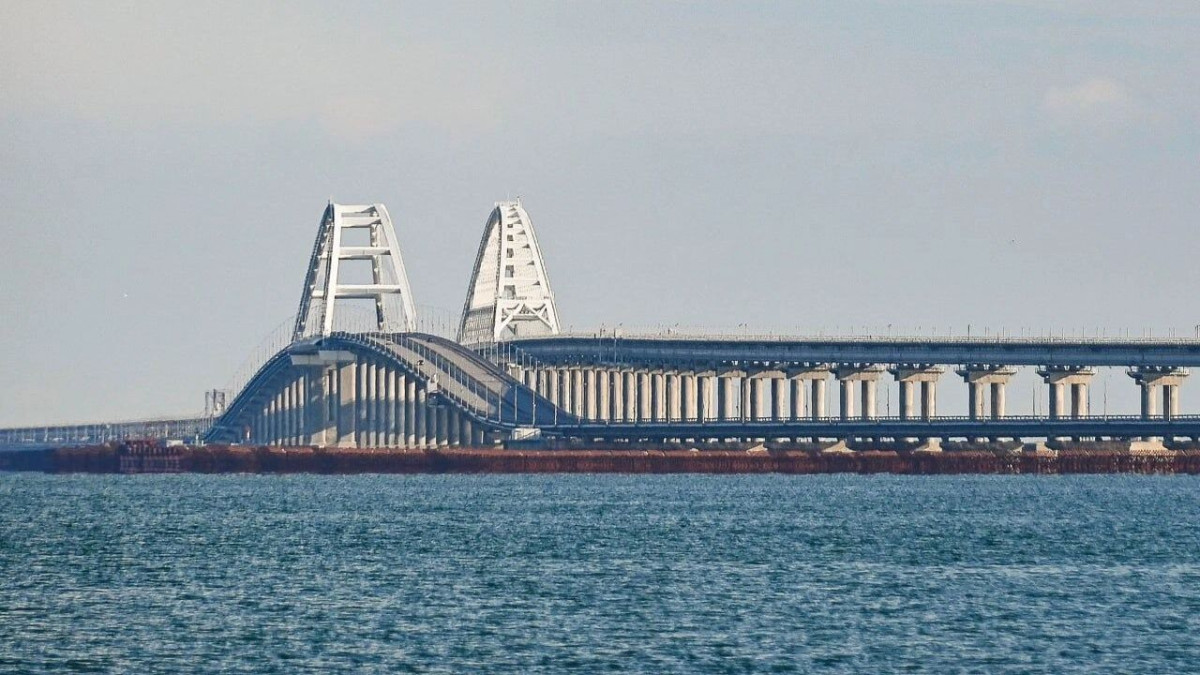 Ukraine's SBU says it hit Crimea bridge under water with explosives