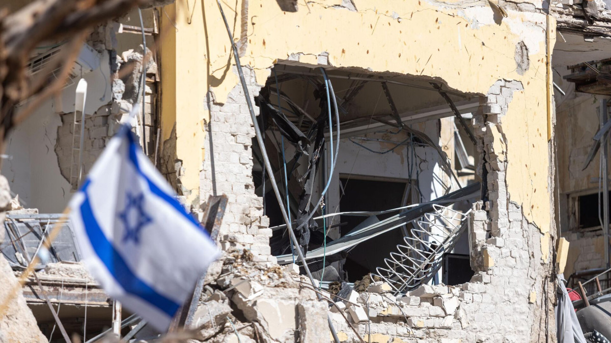 Iranian missiles intercepted over Haifa as conflict with Israel rages