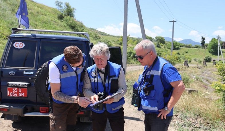 EU Mission in Armenia observes delimited section of Armenia-Azerbaijan border