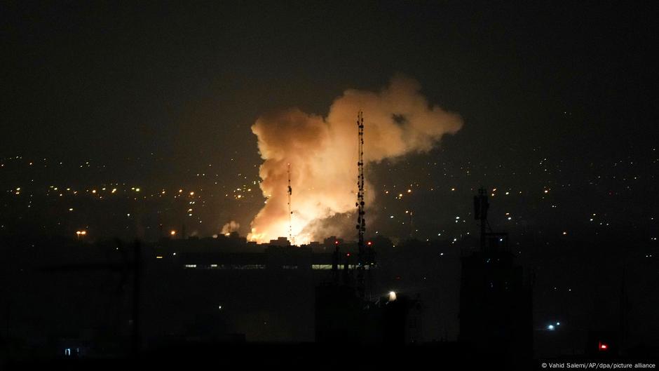 Israel strikes dozens of Iranian military sites