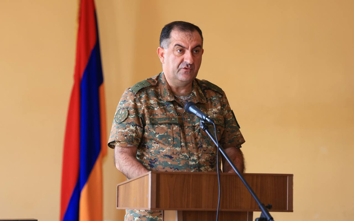 ԶՈՒ ԳՇ պետ, գեներալ-լեյտենանտ Էդվարդ Ասրյանը հանդիպել է պահեստազորայինների հետ