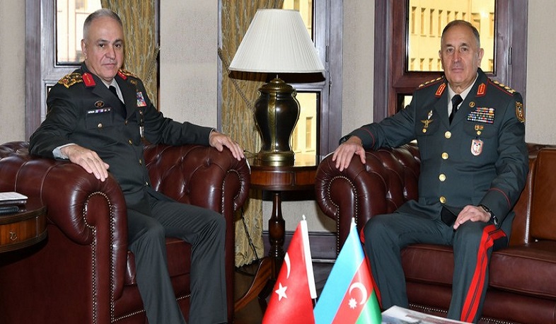 Turkish and Azerbaijani Chiefs of General Staff meet