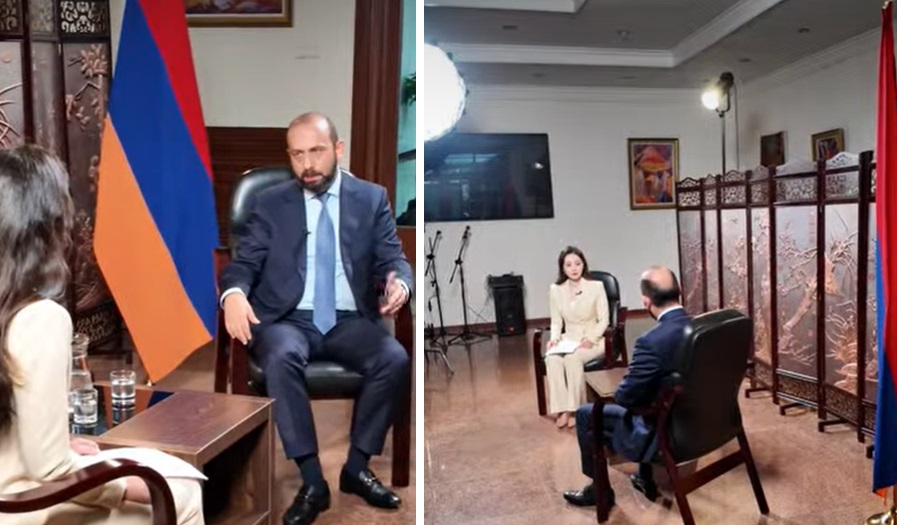 Ararat Mirzoyan gave interview to China Central Television in Beijing