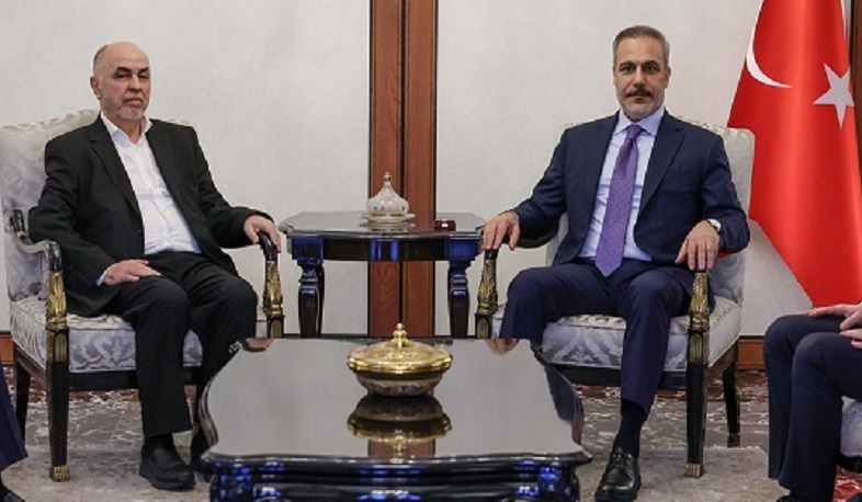 Fidan HƏMAS nümayəndə heyəti ilə Qəzza zolağındakı vəziyyəti müzakirə edib