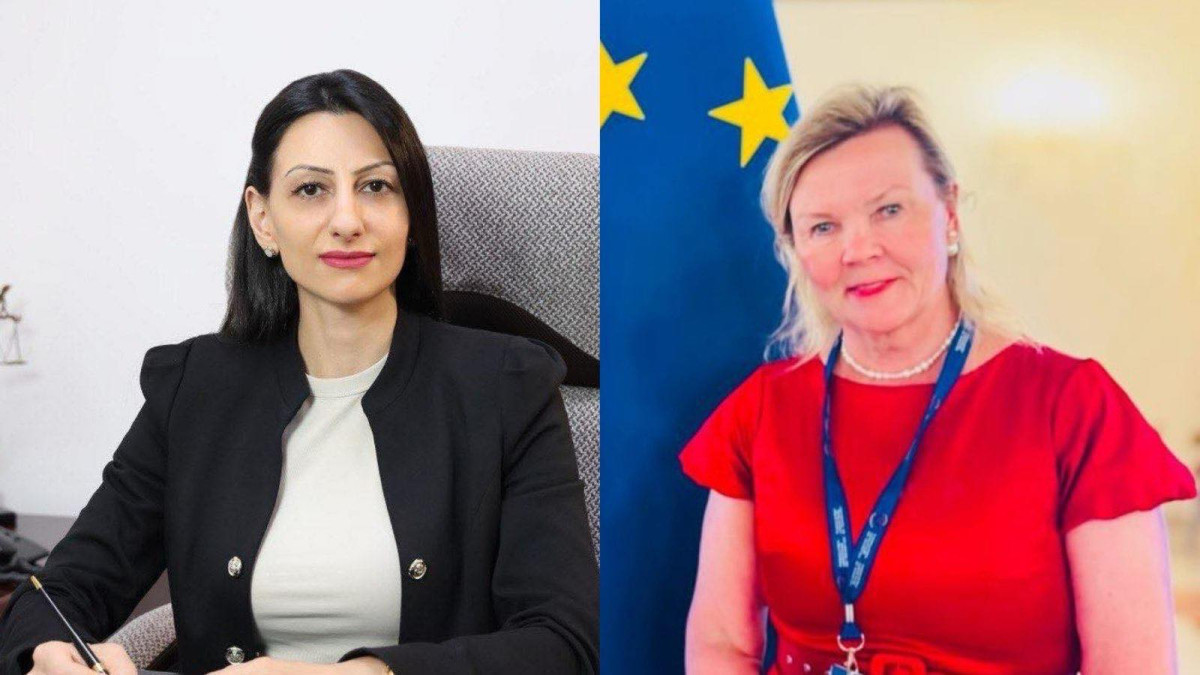 Human Rights Defender Anahit Manasyan and Director General of Council of Europe discussed issues related to a number of areas of human rights