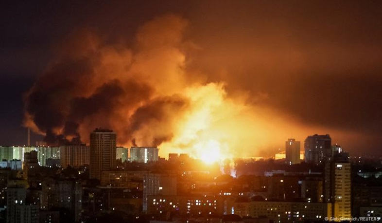 Russian army launched massive strike on Ukraine with drones and ballistic missiles