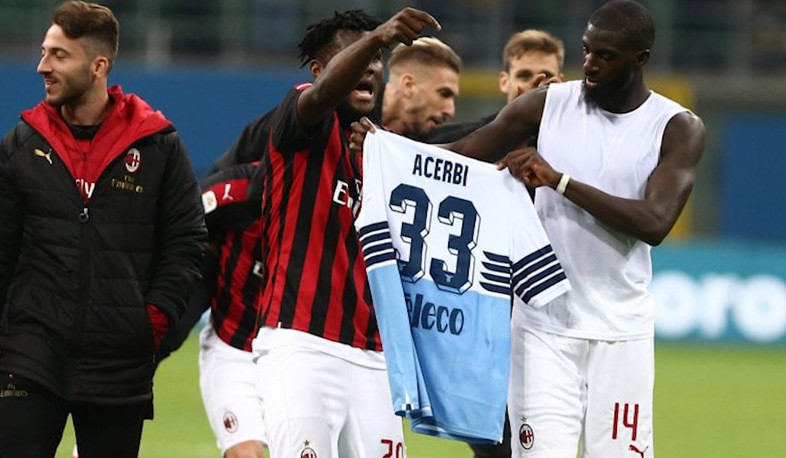 Milan-Lazio: off the field