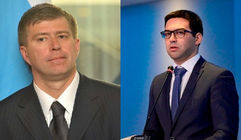 Armenian and Russian Justice Ministers meet in Strasbourg