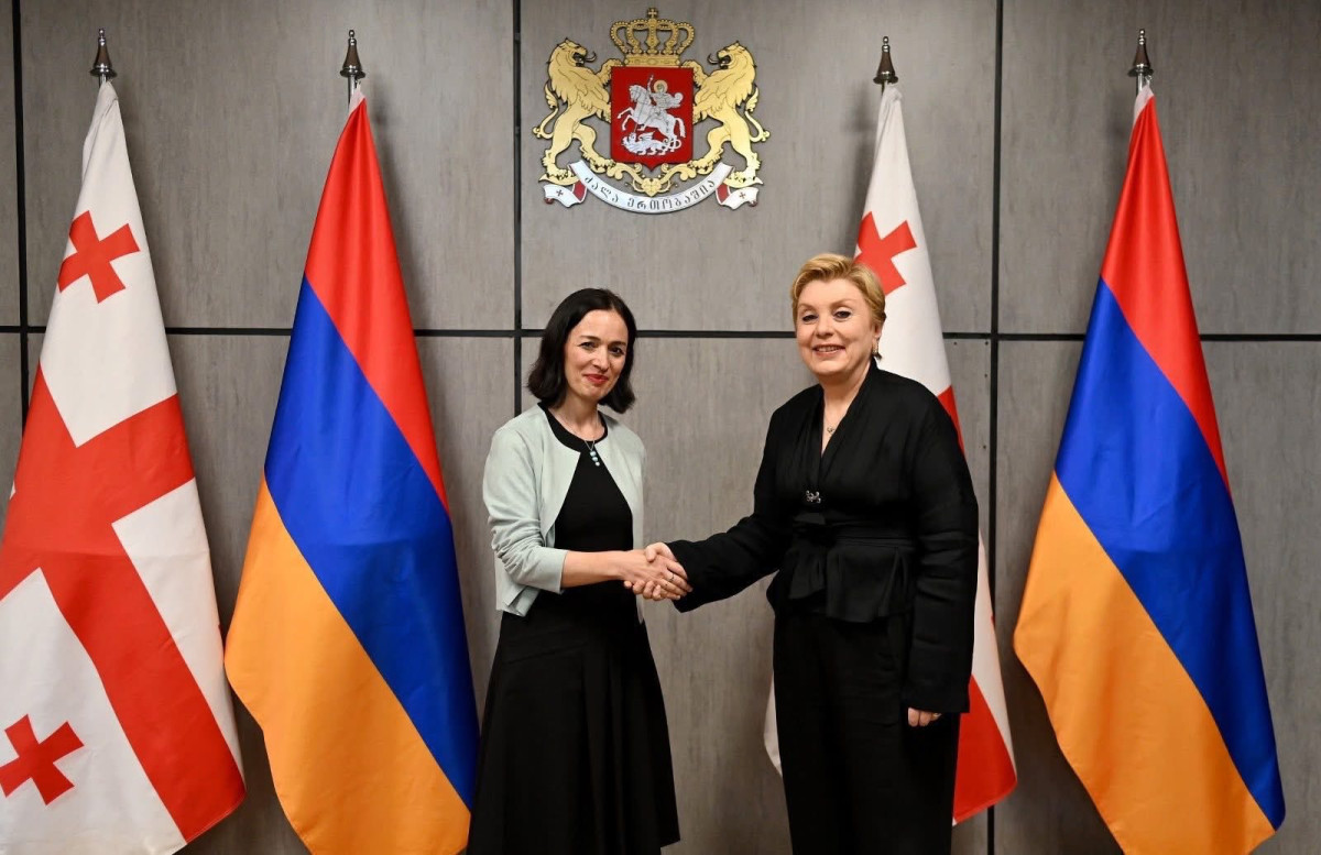 Վրաստանի պաշտոնակցի հետ հանդիպմանը Ժաննա Անդրեասյանը կարևորել է համատեղ ծրագրերի ընդլայնման հնարավորությունները