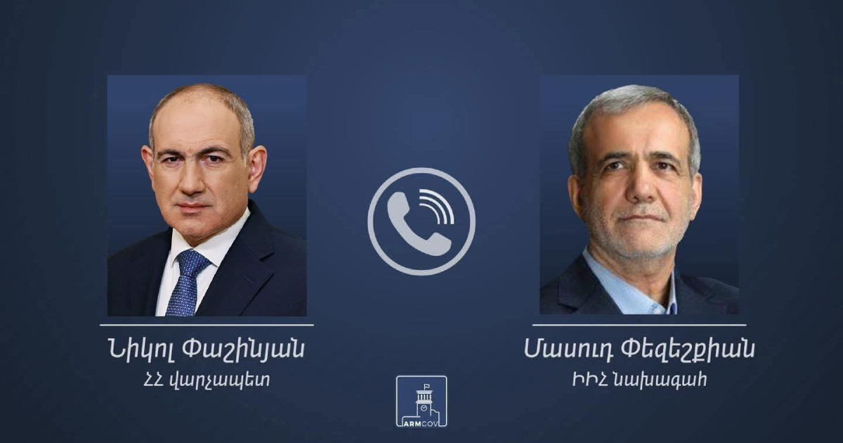 Pashinyan invites Pezeshkian to Armenia on an official visit