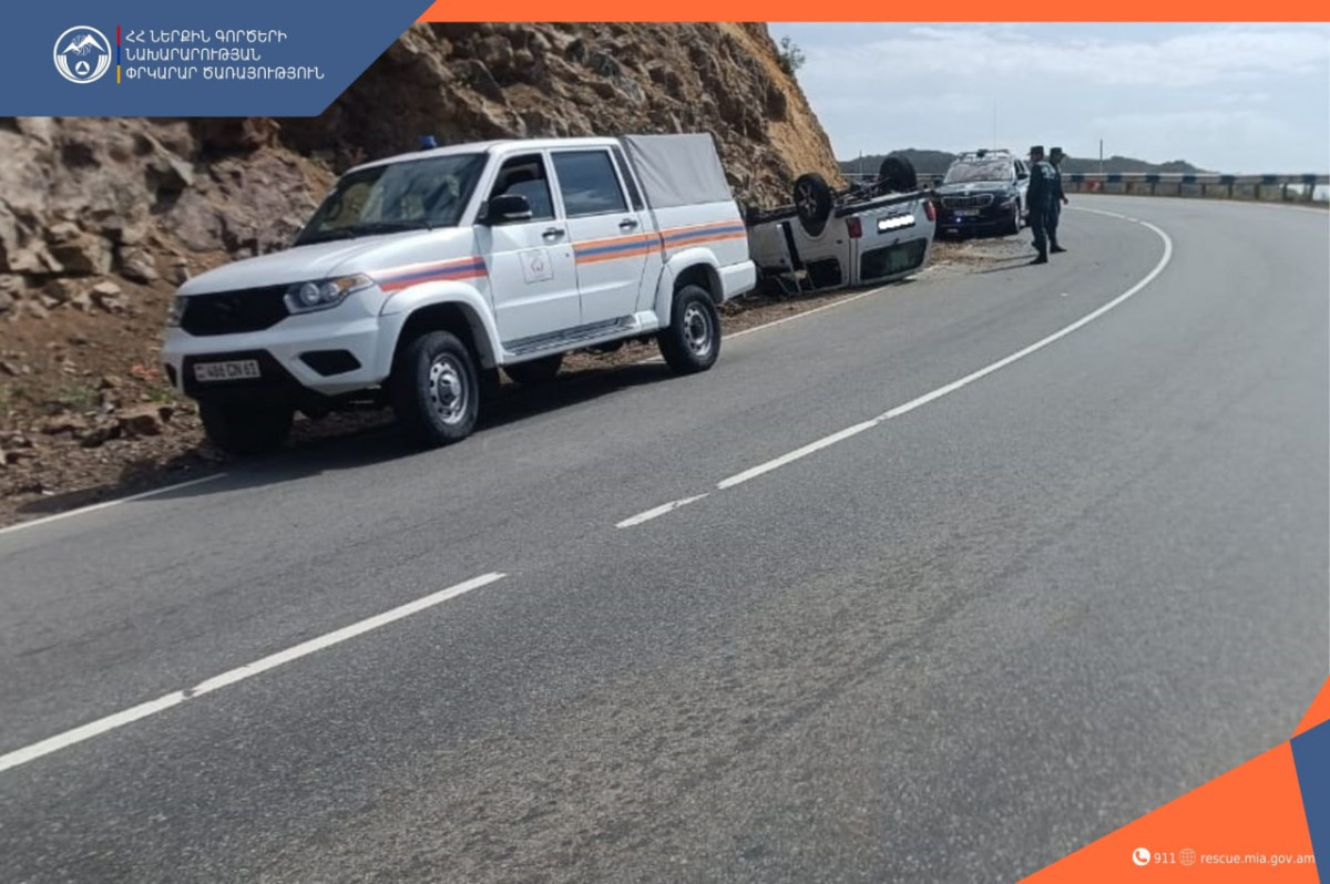 Վթար Սիսիան-Տաթև ավտոճանապարհին