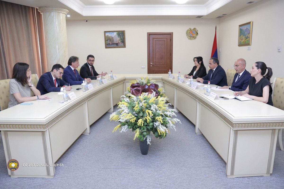ՔԿ նախագահը և Իտալիայի դեսպանը պայմանավորվել են փորձի փոխանակման ուղղությամբ աշխատանքներ իրականացնելու վերաբերյալ