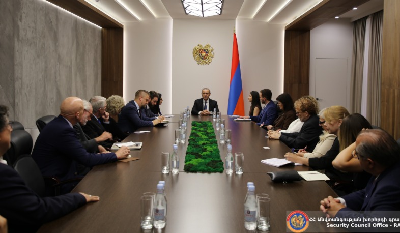 ՀՀ ԱԽ քարտուղարը Save Armenia հուդայա-քրիստոնեական միության պատվիրակությանն է ներկայացրել «Խաղաղության խաչմերուկ» նախագիծը