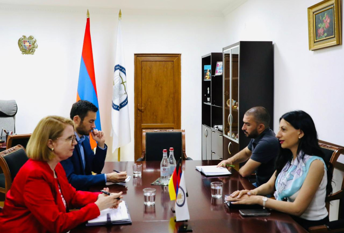 ER Ombudsmanı və Almaniya səfiri insan hüquqlarının müdafiəsi ilə bağlı məsələləri müzakirə edirlər