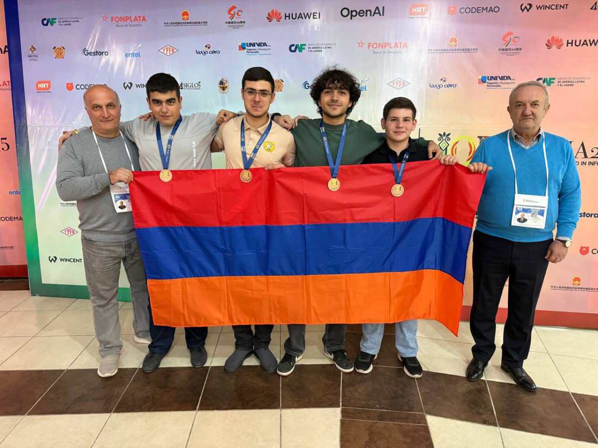4 բրոնզե մեդալ՝ ինֆորմատիկայի միջազգային 37-րդ օլիմպիադայում