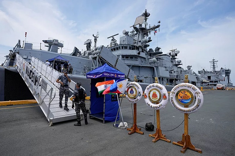 India and Philippines launch first joint naval drill in disputed South China Sea