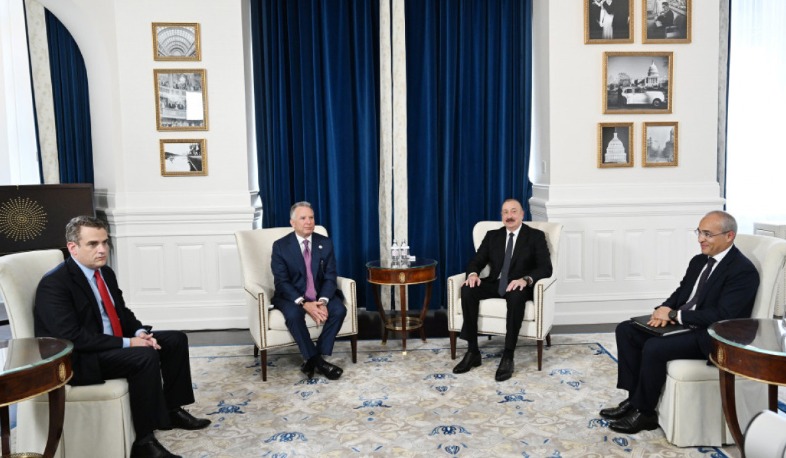 Վաշինգտոնում Ալիև-Ուիթքոֆ հանդիպում է տեղի ունեցել. հուշագիր է ստորագրվել