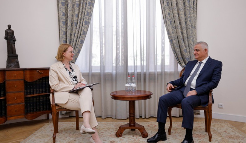 Mher Grigoryan and German Ambassador reflected on declaration issued as result of summit held in Washington
