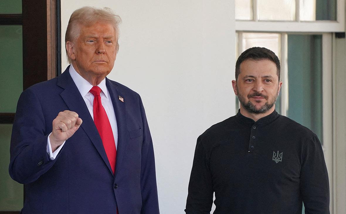 Трамп обсудил с Зеленским и лидерами ЕС встречу с Путиным, пишет Axios
