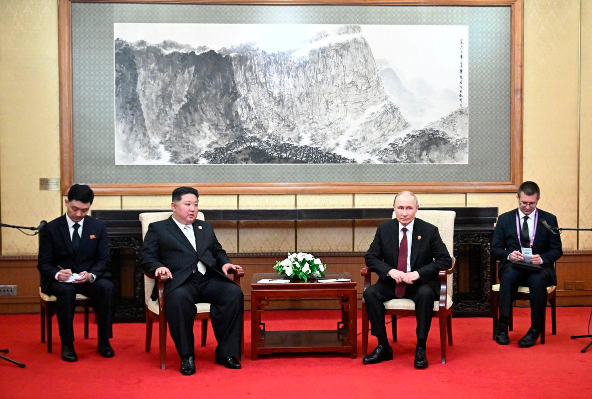 Putin thanks Kim for help fighting against Ukraine in Kursk