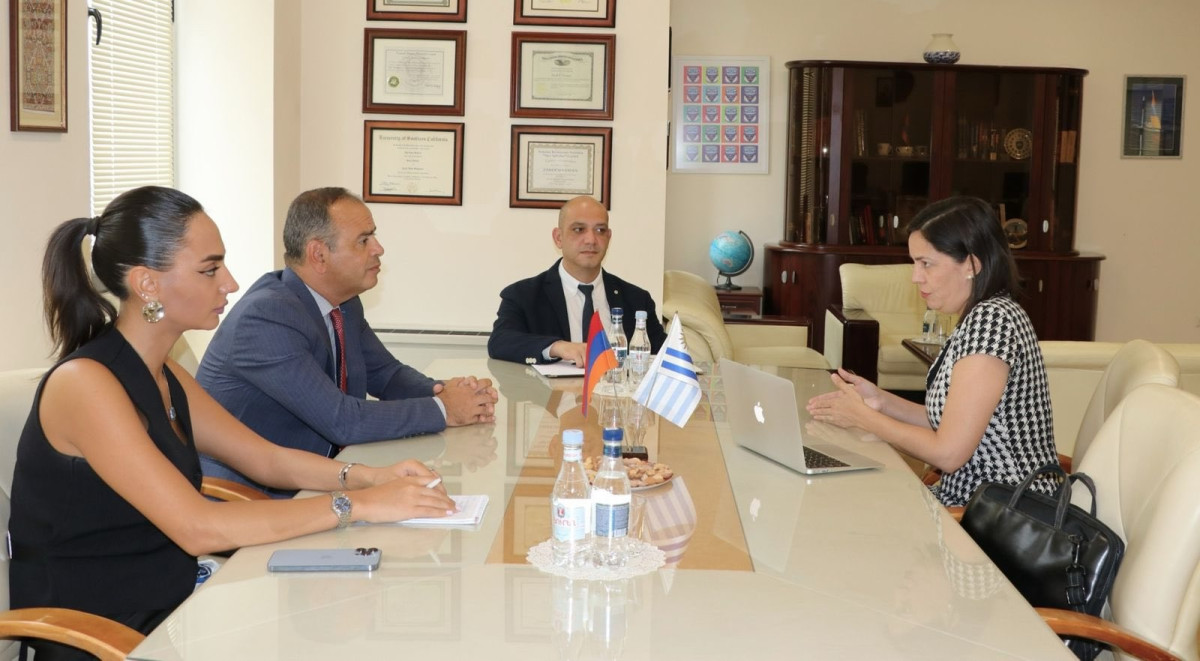 Սփյուռքի գործերի հանձնակատարը և Ուրուգվայի դեսպանը քննարկել են առևտրաշրջանառության և համագործակցության հարցեր