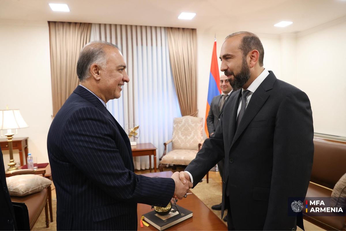 Ararat Mirzoyan and Ambassador Sobhani discussed work aimed at developing Armenia-Iran strategic partnership